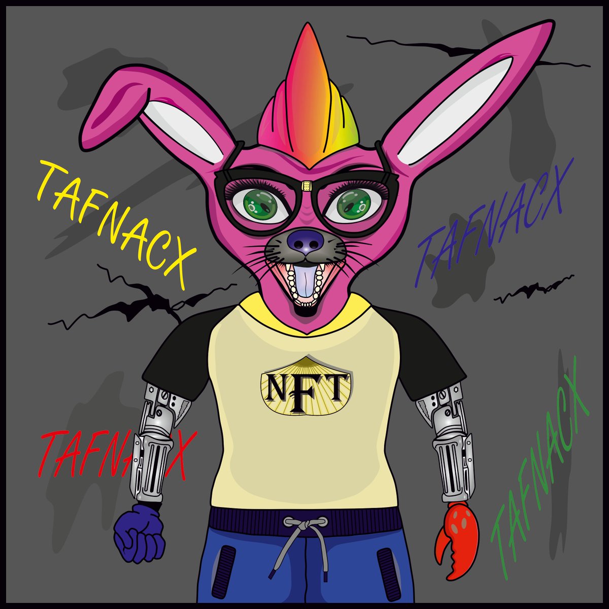 🎁For only 0.003ETH Gas-fee FREE on the Polygon blockchain🎁

#BTC #ETH #NFTCommunity #NFTs #NFTCollection #Tafnacx