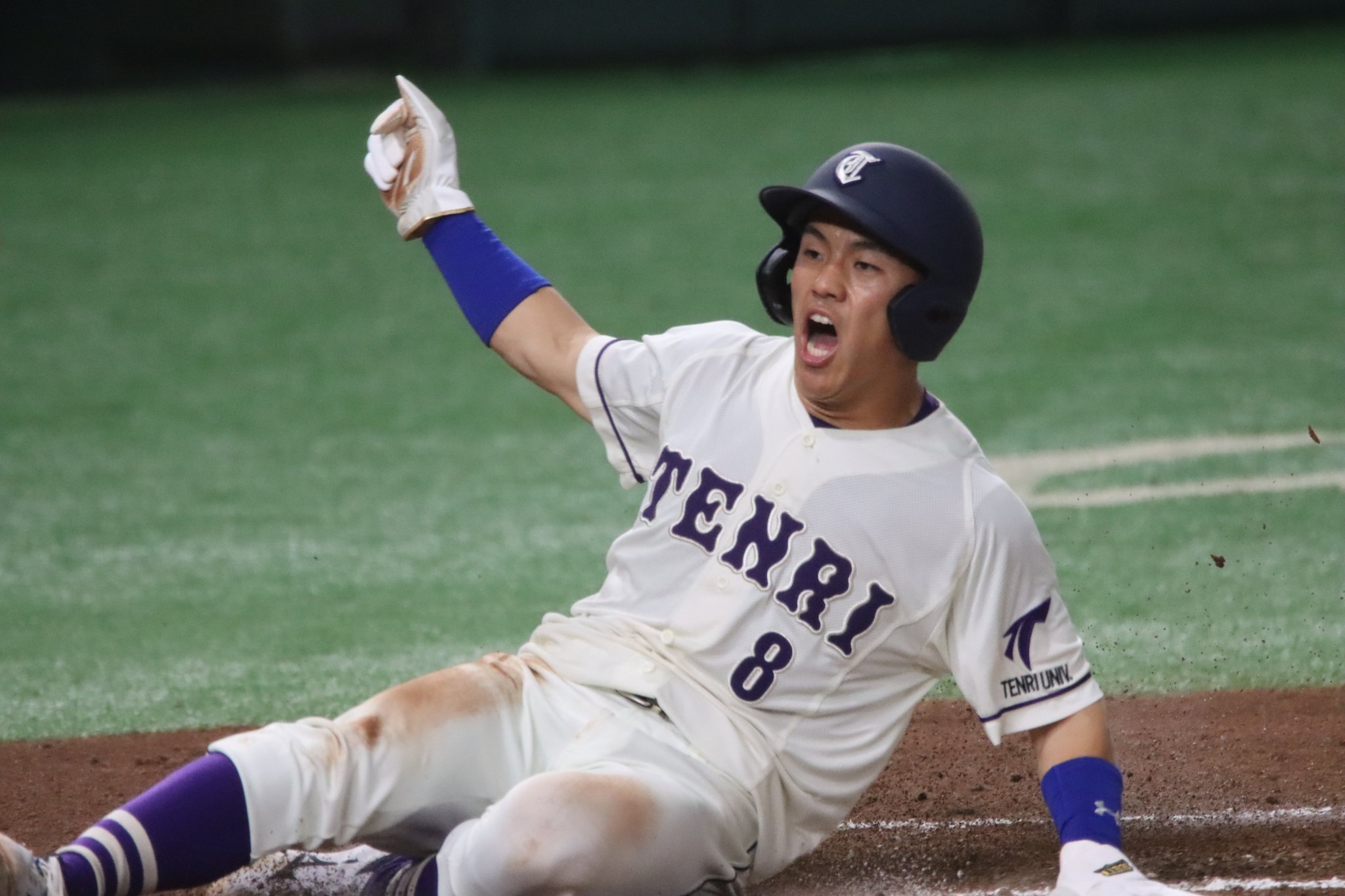 ZETT 天理大学 硬式野球部 ユニフォーム 別注オーダー品 阪神大学野球