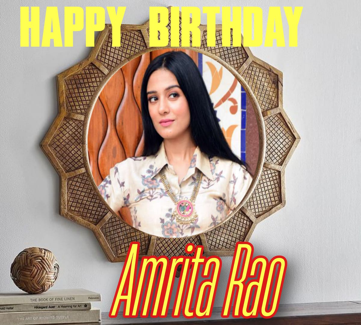 Happy Birthday Amrita Rao    