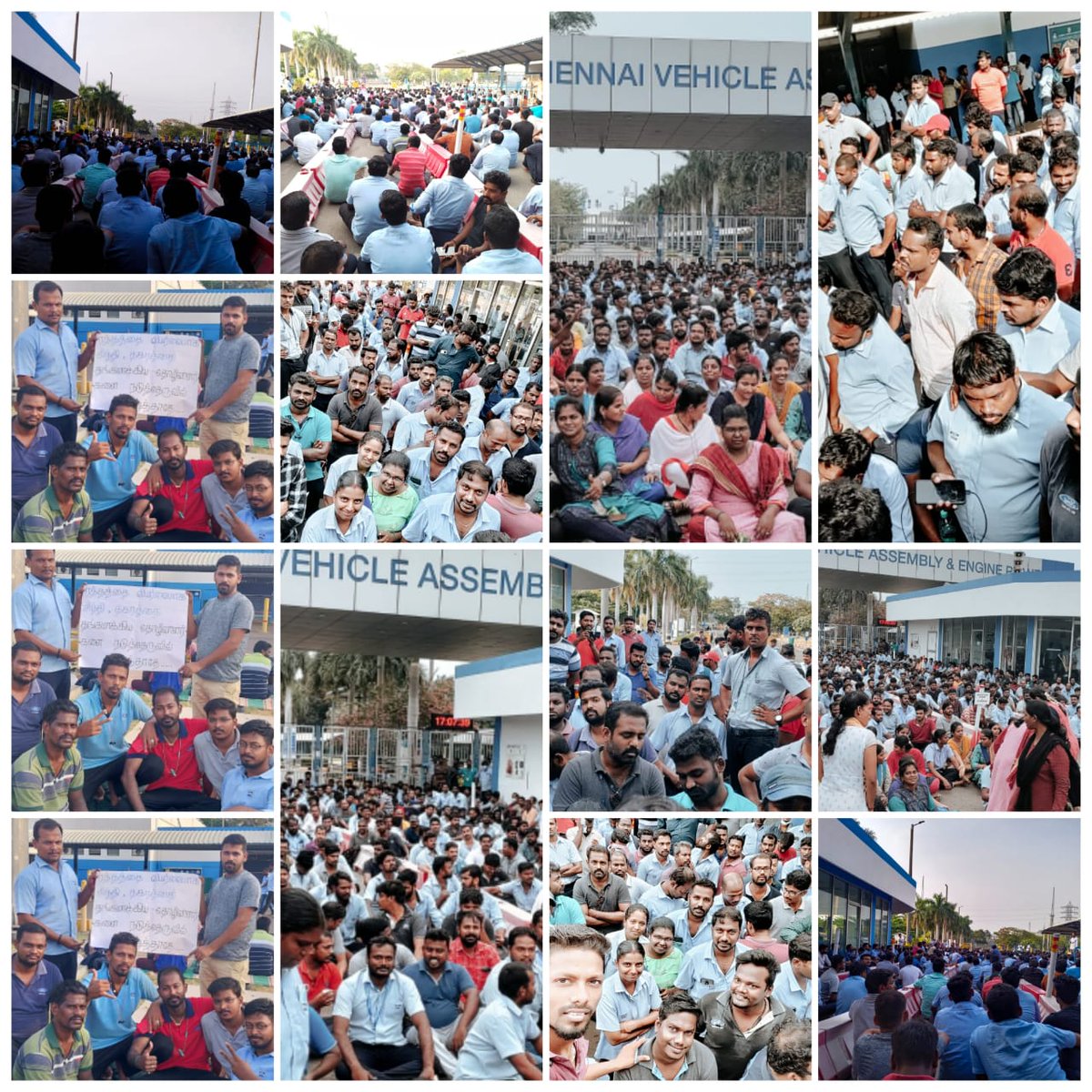 BalajiGovindar7's tweet photo. @CMOTamilnadu @mkstalin @thiruja @annamalai_k @OfficeOf_EPS  @jimfarley98 @BBCWorld #savechennaifordemployees Chennai Ford workers have been on a sit-in for the 9 th day protest.The Union Government and the Government of Tamil Nadu should intervene and ensure our livelihood. https://t.co/oGYPAKCGFv