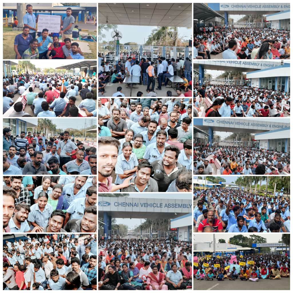 BalajiGovindar7's tweet photo. @CMOTamilnadu @mkstalin @thiruja @annamalai_k @OfficeOf_EPS  @jimfarley98 @BBCWorld #savechennaifordemployees Chennai Ford workers have been on a sit-in for the 9 th day protest.The Union Government and the Government of Tamil Nadu should intervene and ensure our livelihood. https://t.co/oGYPAKCGFv