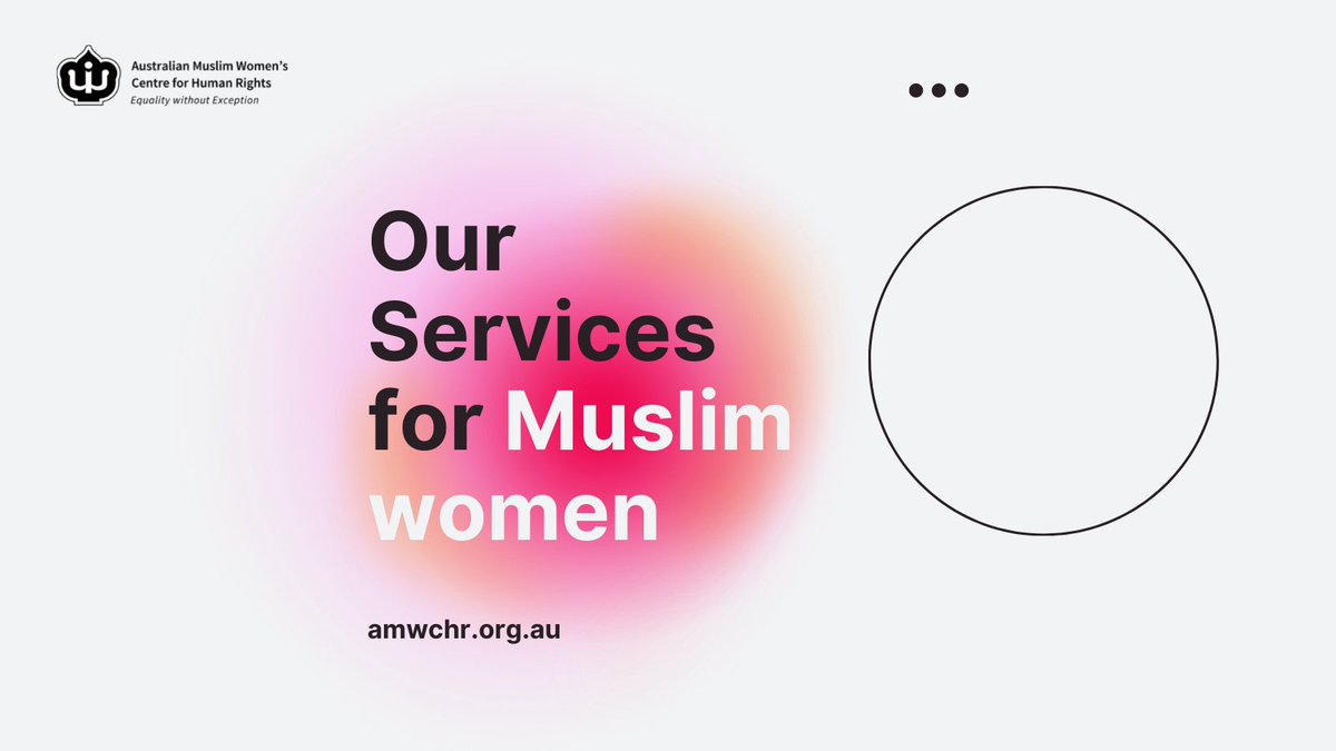 Australian Muslim Women's Centre for Human Rights tweet media