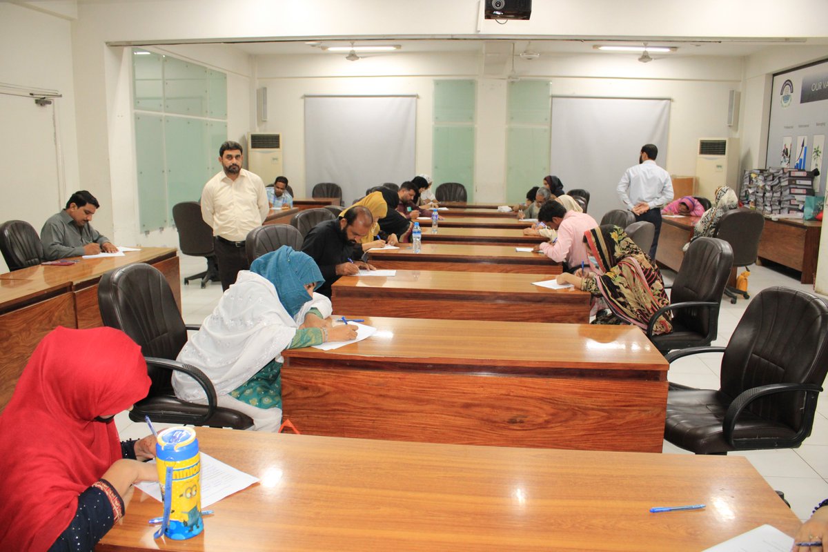 PVTC_Official's tweet photo. Assessment for Teachers in National Vocational Certificate Level-3 in Training & Assessment (Trainer/Instructor) conducted at Staff and Teachers Training Institute, #PVTC. It was the RPL mode of Assessment under #PBTE. Selected Instructional Staff from #VTIs of #PVTC was assessed https://t.co/ucsKGvR6c7
