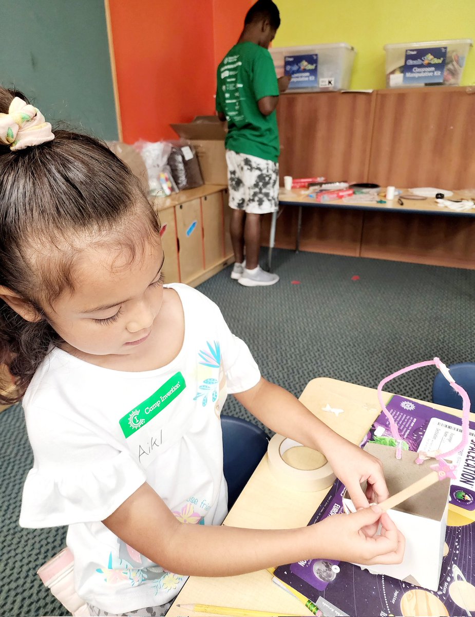 It is day one of <a href="/CampInvention/">Camp Invention</a> and our scholars are having an exciting time engaging in hands-on activities which enable them to be creative and innovative, all while building their skills in STEM.  Thank you <a href="/USAEOP/">U.S. AEOP</a> for the opportunity to have this program again!
<a href="/InventorsHOF/">Inventors HOF</a>