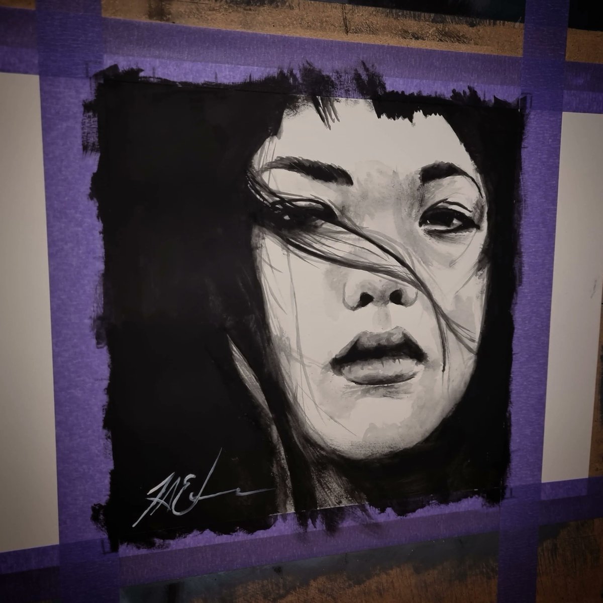 So Long, 2022.
Gouache on paper, 8″x8″
#WetCactus #highcontrast #gouache #valuestudy #portrait #painting #gouachepainting #adelaideartist #art #fineart #figurative #figurativeart #figurepainting #paint #originalpainting #artoftheday #timeden #timedenartist #portraitpainting