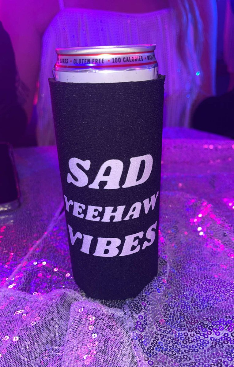 thatTXkid's tweet photo. I’ve never loved a koozie more than this one 🥲🤠 https://t.co/wvQIGLp0lK