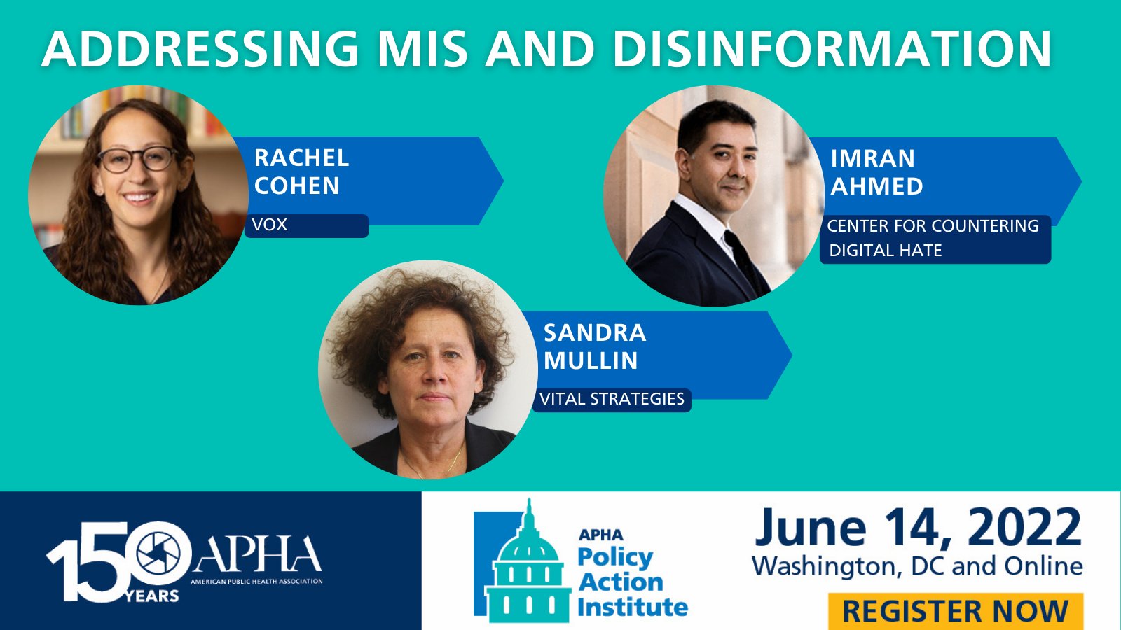 APHA on Twitter "How can we address mis and disinformation? Join our