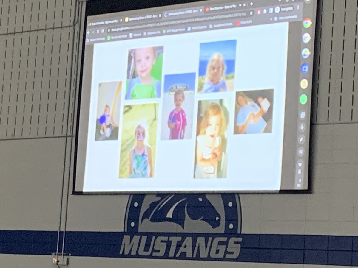 Watching our 8th grade slideshow. These kids are ready for graduation tomorrow! #mertonint