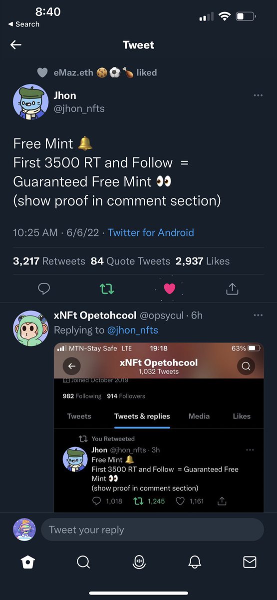 MakeAPlay12's tweet photo. @jhon_nfts https://t.co/03Fu9vyBCI