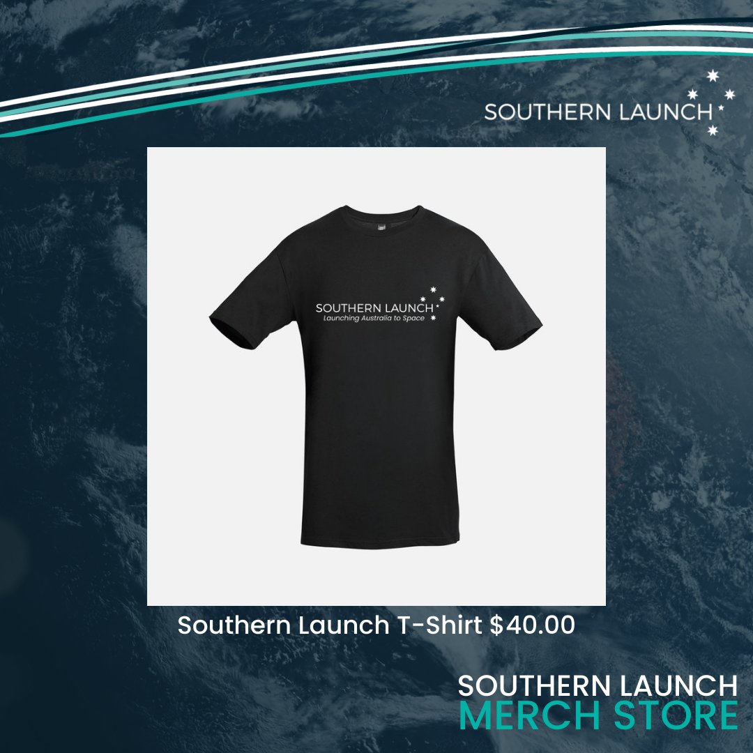 SouthernLaunch's tweet photo. Want to show your support for the team that is launching Australia to space? 🚀
@SouthernLaunch Merch Store is now open!
➡️ https://t.co/r77m8x0d8D
#Space #SpaceMerch https://t.co/iwebfzo1rv