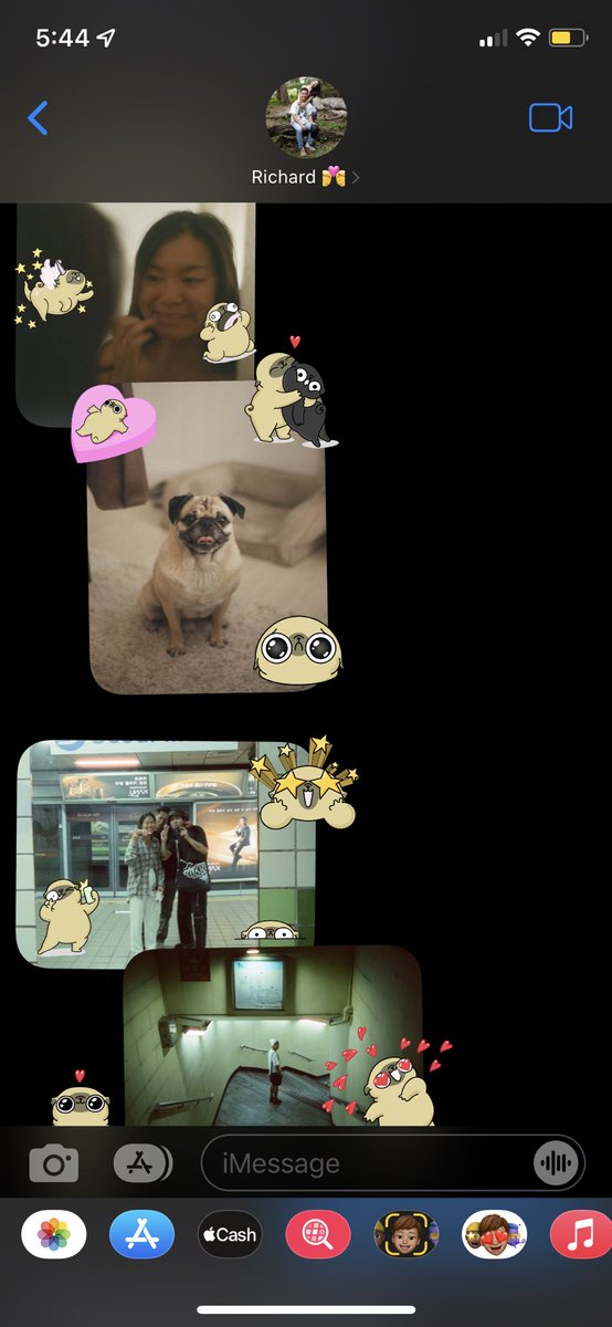 jadeequach's tweet photo. i was today years old when I found out about stickers &amp; I’m OBSESSEDDDDD LOL 🤩🥰🤣🥹😭🤯 (@ me reacting to new film pics 😍) https://t.co/iTTJ932Q2c