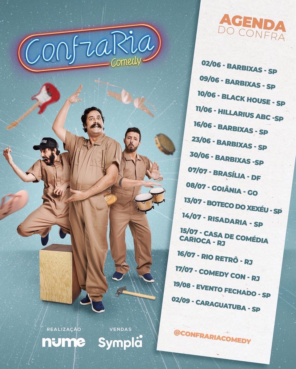 numeproducoes's tweet photo. Confraria Comedy :                                                          https://t.co/xiShrQTyxZ Musicomédia https://t.co/uPrimOyEcy