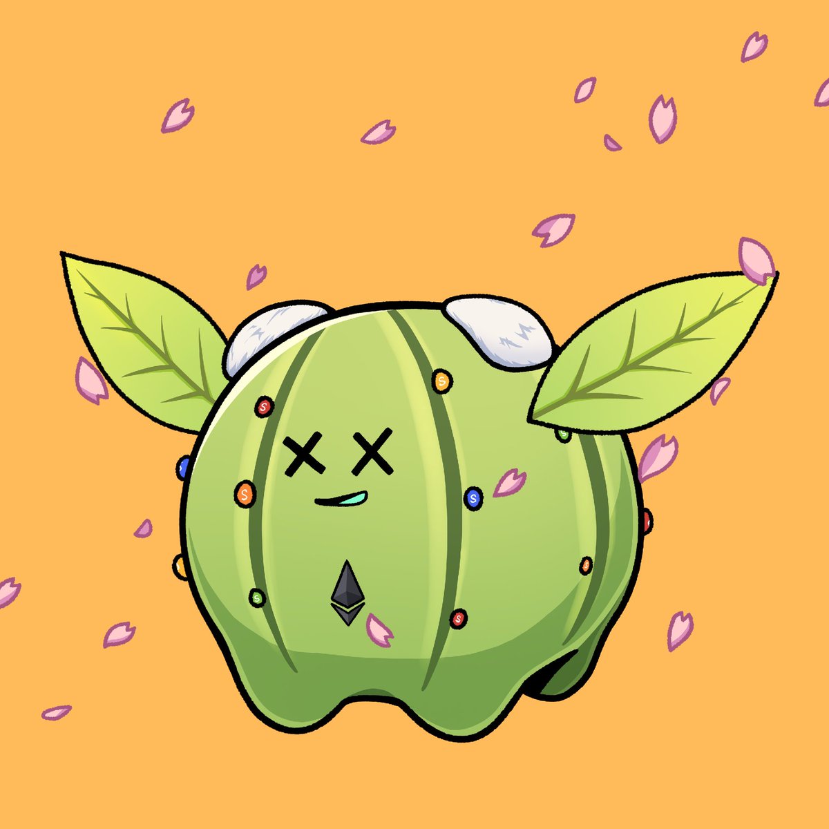 satoimo_syc's tweet photo. got my own saboten, isn't it adorable? 🥺 #NFT #NFTCommunity #saboten @saboten20220412 https://t.co/JHU5Am5PYy