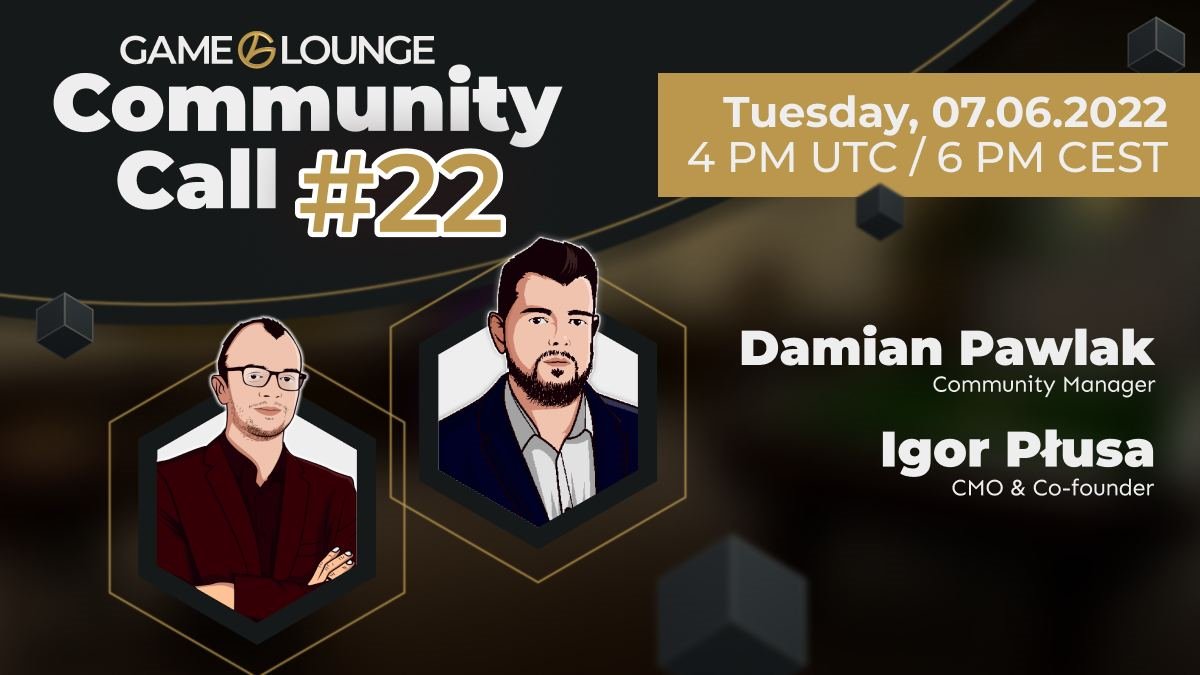 GameLounge_RU's tweet photo. 🎉Присоединяйтесь к 22-ому созвону с сообществом!

🗓 Сегодня (07.06) в 19:00 МСК на нашем канале Discord

Доступ по ссылке ниже 👇

https://t.co/Wz8w584Hj5

Награда 🏆 за лучший вопрос в виде Lounge NFT уже ждет!  🖼️

 #Metaverse #GameLounge https://t.co/GKzzLgsHLg