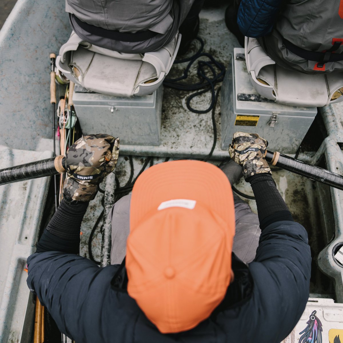 When you decide to row all day, are you (A) Doing it because you get to fish all the wade spots first (B) Taking care of your friends or,  (C) You don’t trust anyone else on the sticks. #FishItWell #Swish 📸: @coltonandrewjacobs W/ <a href="/flygyde/">bayles</a> @treadwatersfly