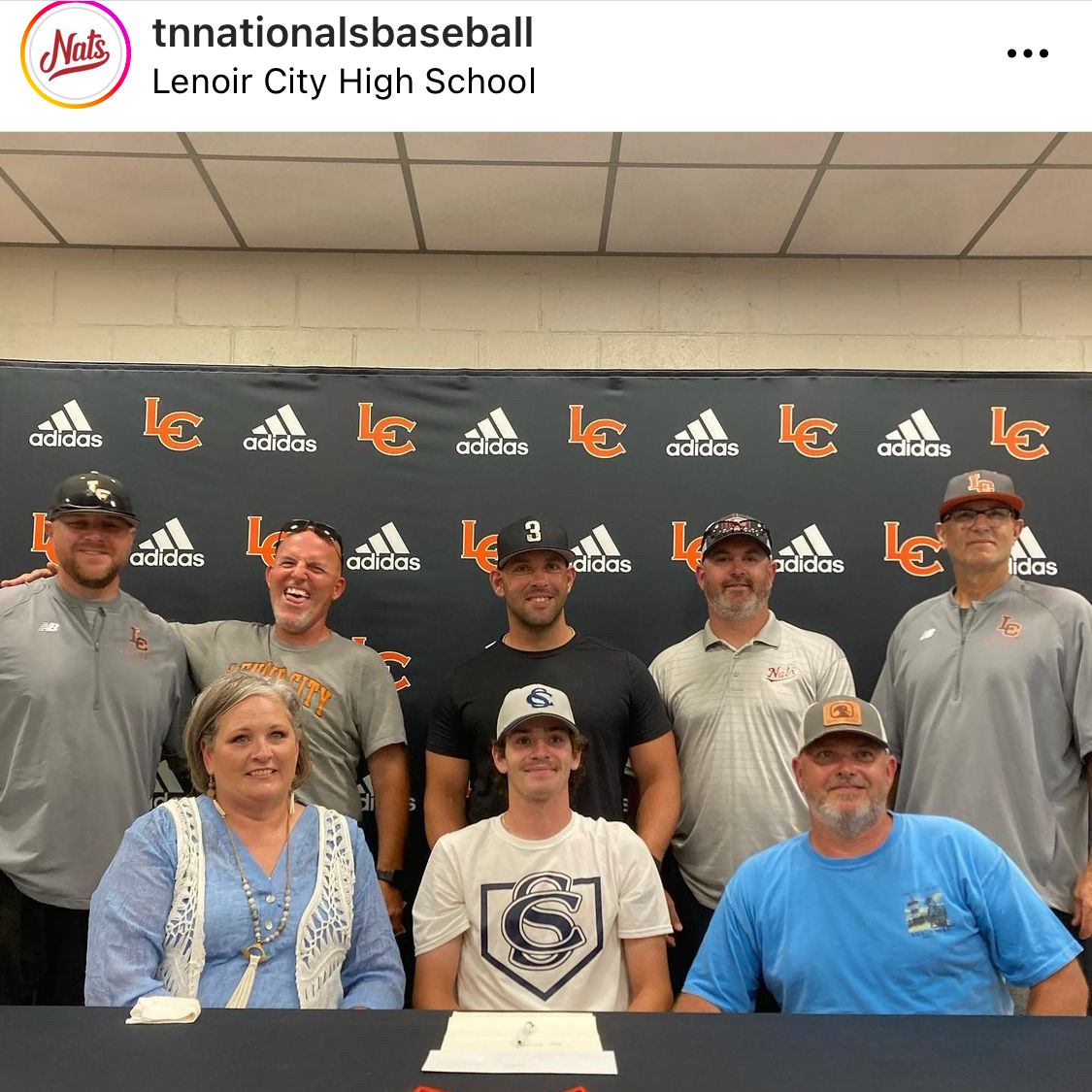 So much 🧡 for this kid! Excited to see him continue doing what he loves at Cleveland State! <a href="/LC_AthleticDept/">Lenoir City Athletics</a>