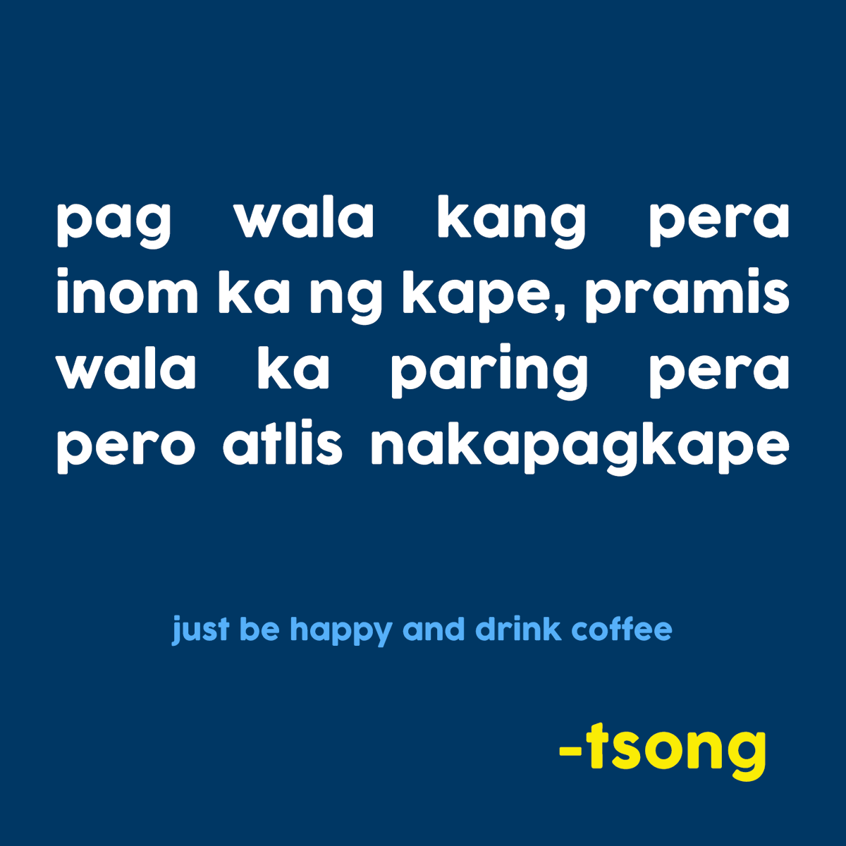 gm! tara kape ☕️

#FreeMint #NFT #TsongLodiGang