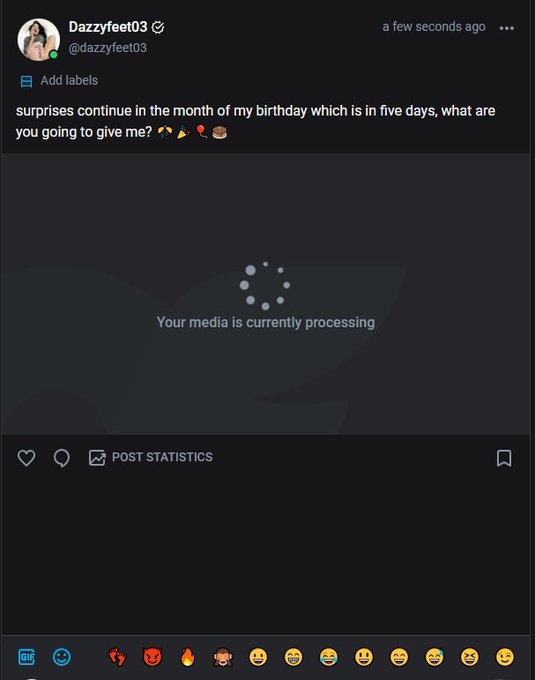 my birthday is soon!!! 🎇🎈🎉🎊 you going to give me???   https://t.co/Nf0XaHxws4 https://t.co/PyVtlblxV<a href="/tag/footjob"class="tags"><span>#footjob</span></a><a href="/tag/sexyass"class="tags"><span>#sexyass</span></a><a href="/tag/bootyandsoles"class="tags"><span>#bootyandsoles</span></a>