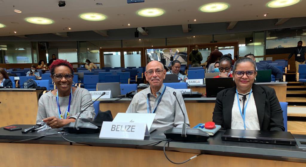 BZClimateChange's tweet photo. The #BonnClimateChangeConference kicked off today in Bonn, Germany to lay ground for the success at the #COP27 that will be held in November 2022. The NCCO's Chief CC Officer, Dr. Lennox Gladden and Deputy Chief CC Officer, Mr. Colin Mattis are leading the Belize Delegation. https://t.co/JEh3QSkwwm