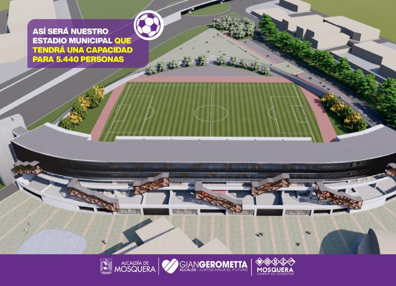 Alcaldía de Mosquera on Twitter: “¡Así se verá nuestro Estadio