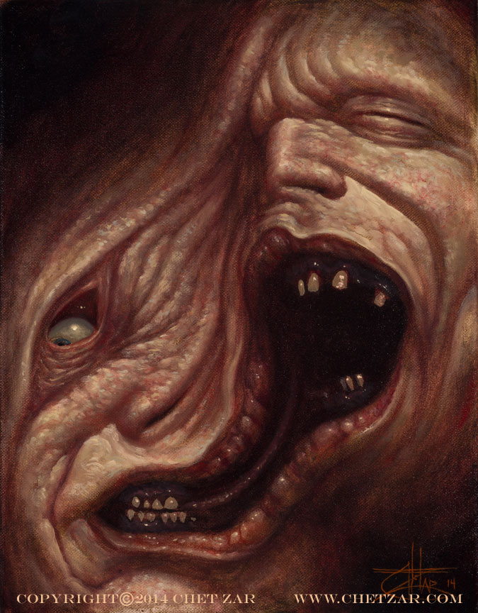 "The Thing”, oil on canvas, 11x14", 2014
