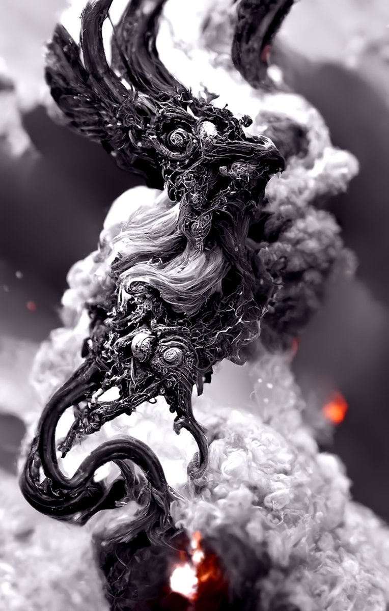 From my previous #xtz #tezos #nft shill, I was craving for something detailed and intricate to hang on my wall. Went ahead and grabbed this drop by <a href="/Kleio33/">Kleio</a> . The cool thing about this is that I can form different things in my head from different sections of the image. rlly cool