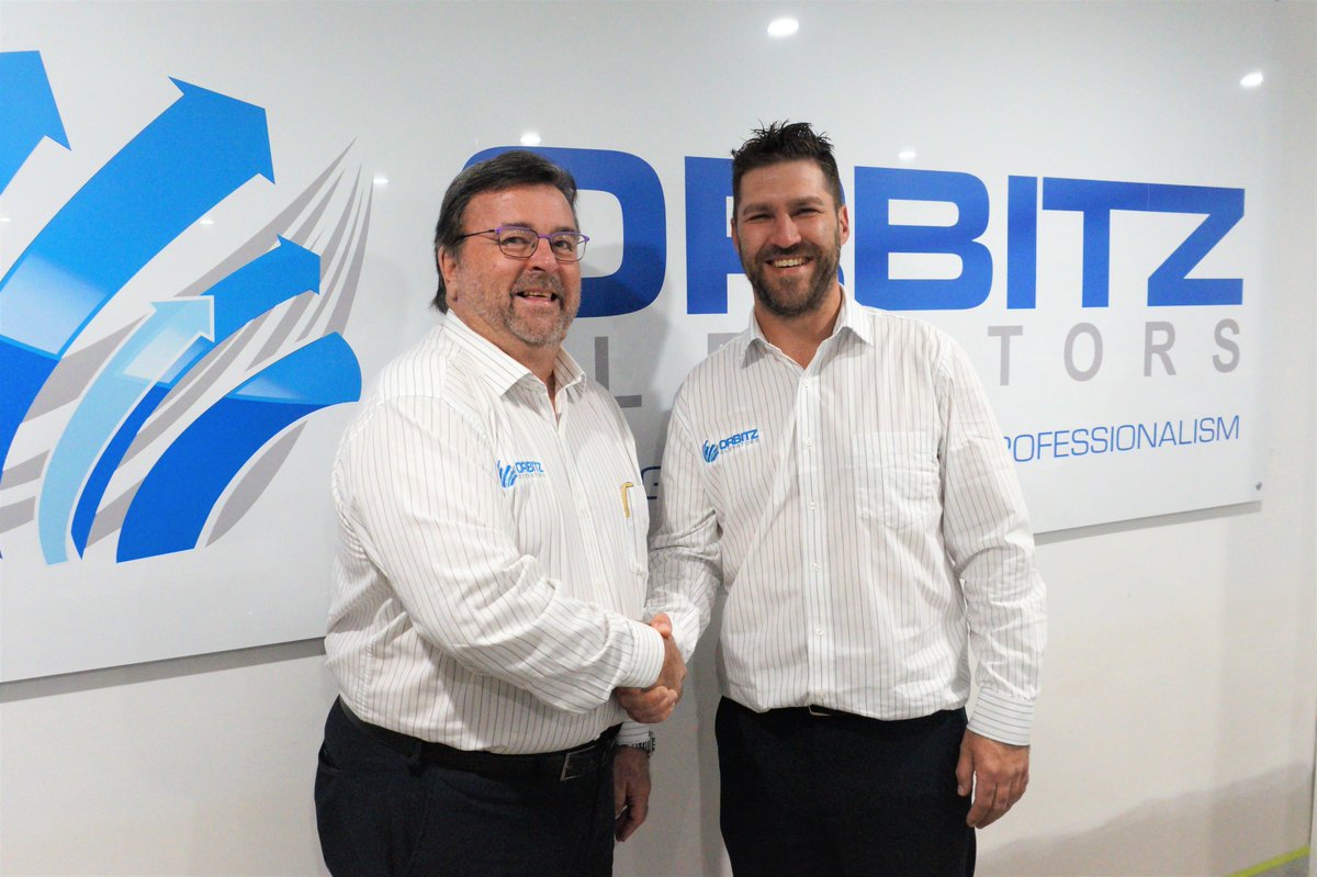OrbitzElevators's tweet photo. Orbitz Elevators is proud to welcome Jean-Pierre Lourens (right) to the team! Jean-Pierre was successfully appointed as the Projects Field Manager and will be based in Southeast Queensland! https://t.co/VshCFVNyqy
