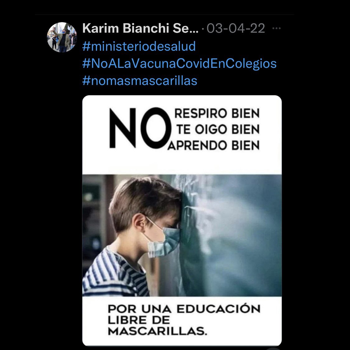 marcomorareyes's tweet image. @ChaoPase ya es compartido transversalmente, diputados y senadores de distintas bancadas están por eliminar el Pase de Movilidad. La defensa de la Salud, la Libertad y de los DDHH es tarea de todos. Gracias por su Valentía.  #chaopase @ministeriosalud  @gabrielboric