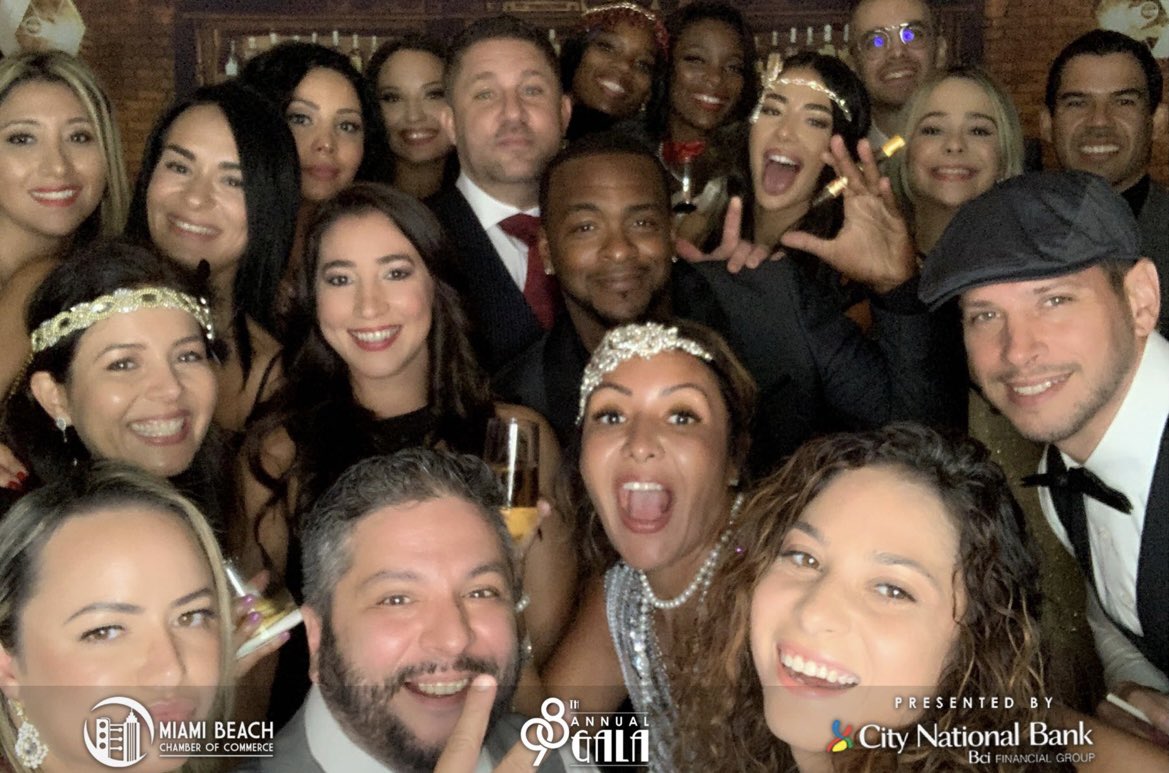 PeakTitle's tweet photo. 98th Annual Miami Chamber of Commerce Gala, sponsored by Peak Title, Shane SantaCroce , and many others! Peak Title staff and clients really showed up and showed out with the Roaring 20s theme. #realestate #miami #miamirealestate #titleinsurance #titleagency #gala #commerce https://t.co/zczagHfsPw
