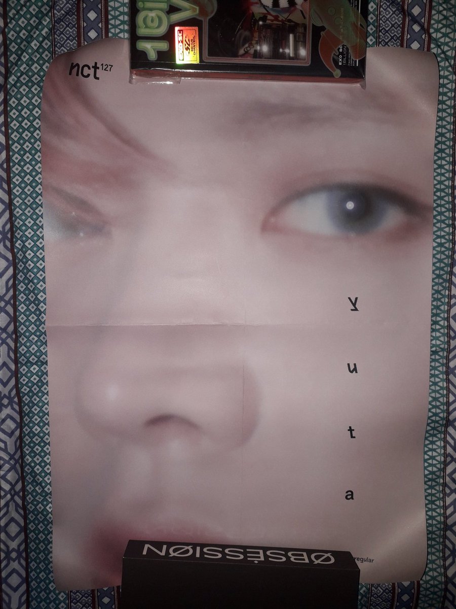 pinkjinqueen's tweet image. 9. Pôster Yuta Irregular 
R$30