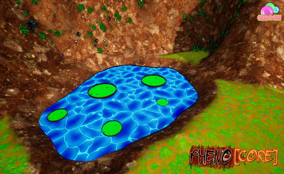 Kamakai_808's tweet photo. Water and lillypads! #indiedev #indiegames #indiegamedeveloper #UnrealEngine5 @phenocore https://t.co/aY9MS4ciSh