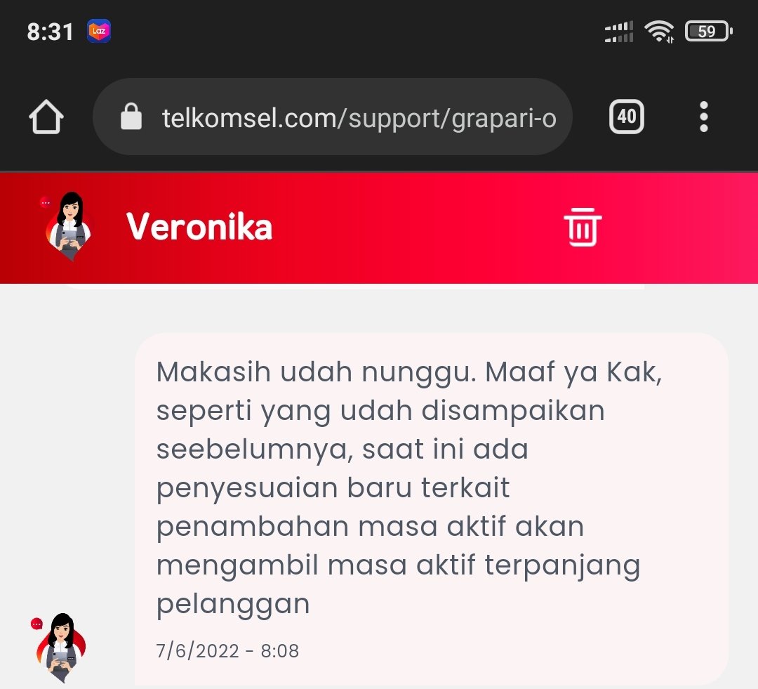 abahlatif's tweet photo. @Telkomsel  apa bisa dijelaskan maksudnya bagaimana ?  Apa yg dimaksud apabila masa aktif masih 365 hari brati tidak akan ada penambahan masa aktif kalau beli pulsa ? https://t.co/DmgxEe0oLS