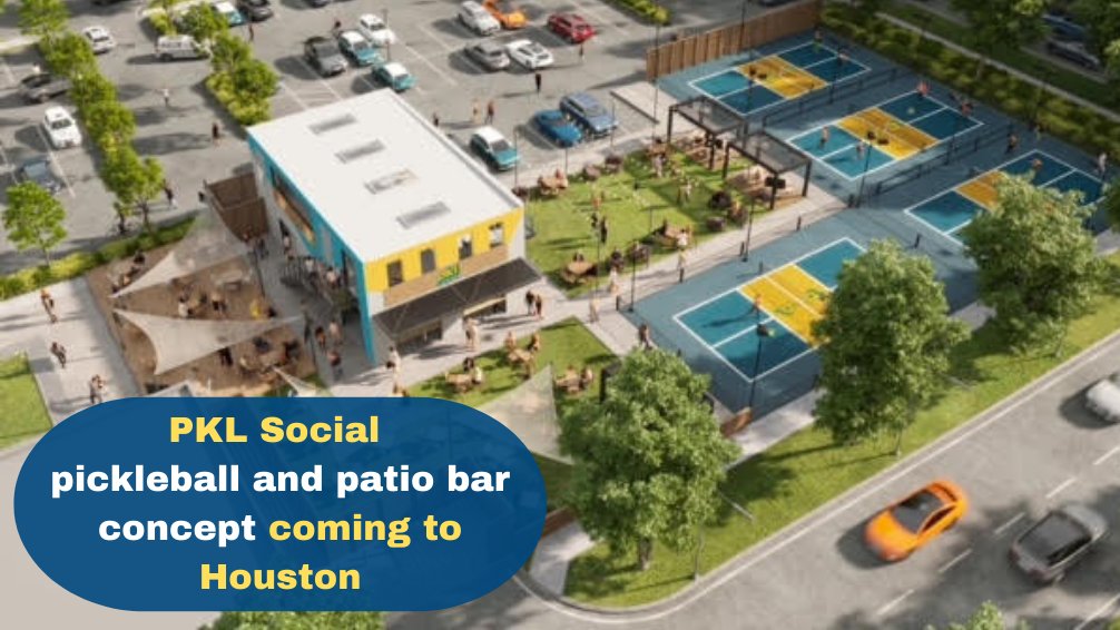 COMING SOON: The team behind <a href="/FMkitchenandbar/">fmkitchenandbar</a> is bringing the first pickleball-focused venue inside the 610 loop -- PKL Social.

PKL Houston will be located next to <a href="/FMkitchenandbar/">fmkitchenandbar</a>  on Shepherd Drive. Opening dates coming soon.

Renderings by: Loe Ortega architecture #houston