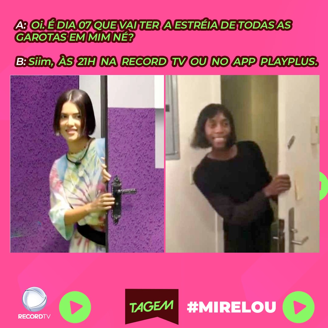 Steh_208's tweet photo. SIMM🤩
@SerieTagem
#MIRELOU 
#EstreiaTagem https://t.co/sEmQP4INjZ
