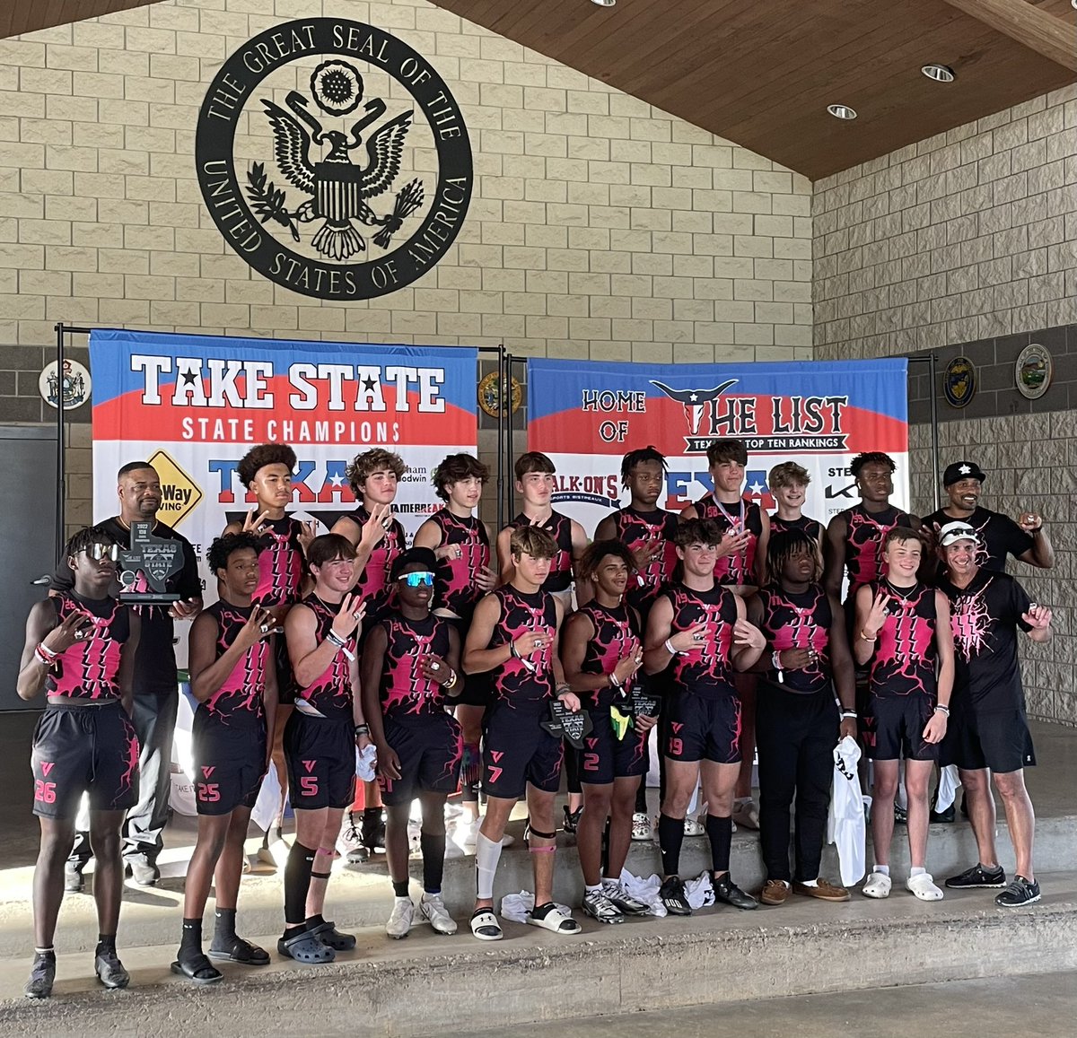 “It’s a constant quest to try and be better today than you were yesterday and better tomorrow than you were the day before” Dilly Dilly!! State Champs!  #recruitBridgeland #BHS2025 #Bridgeland2025 <a href="/HunterBrooks06/">Hunter Brooks</a> <a href="/Dillydilly7v7/">Dilly Dilly</a>