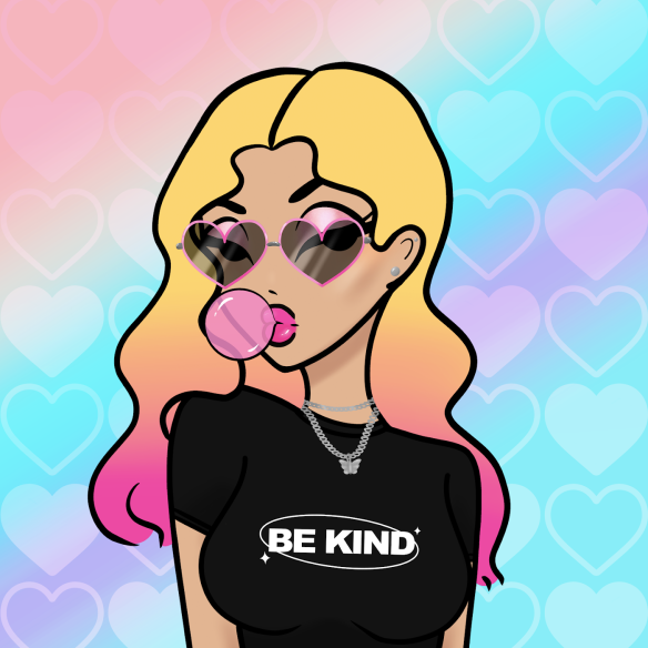 💖 NFT GIVEAWAY 💖

In order of it being pride month, we are raffling off this cutie to ONE lucky winner. 🌈 

RULES
✨ FOLLOW <a href="/HONEYZNFT/">Honeyz</a>
✨ RETWEET
✨ TAG A FRIEND 

Winner announced in 48 hrs ⏳