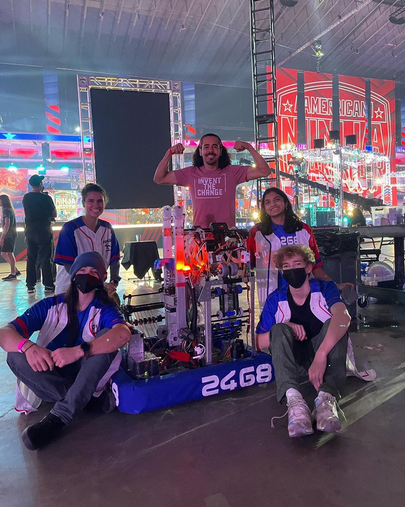 Congrats <a href="/JayFlores2032/">Jay Flores</a> for becoming an American Ninja Warrior.  Dream recognized through hard work. Thanks for being an amazing #STEM ambassador and for being part of our FIRST in Texas family.  #WeAreFIRST #Texas #ANW