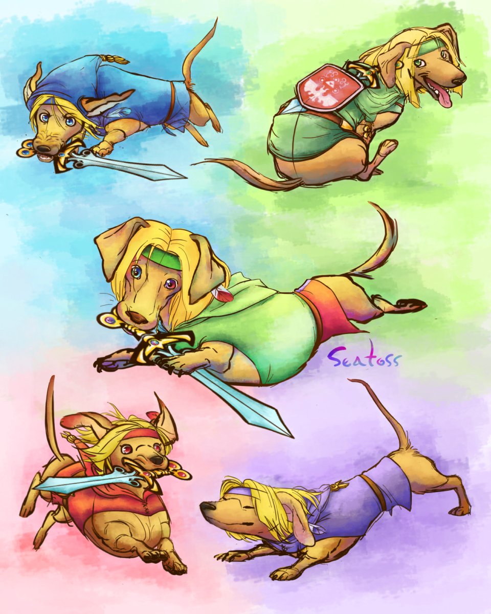 seatoss's tweet photo. It's the Four-bone heroes!
#linkeduniverse #fourswords #zelda https://t.co/rk3JGAvK8z