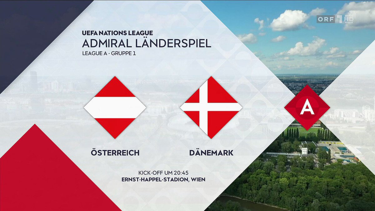 Full match: Austria vs Denmark