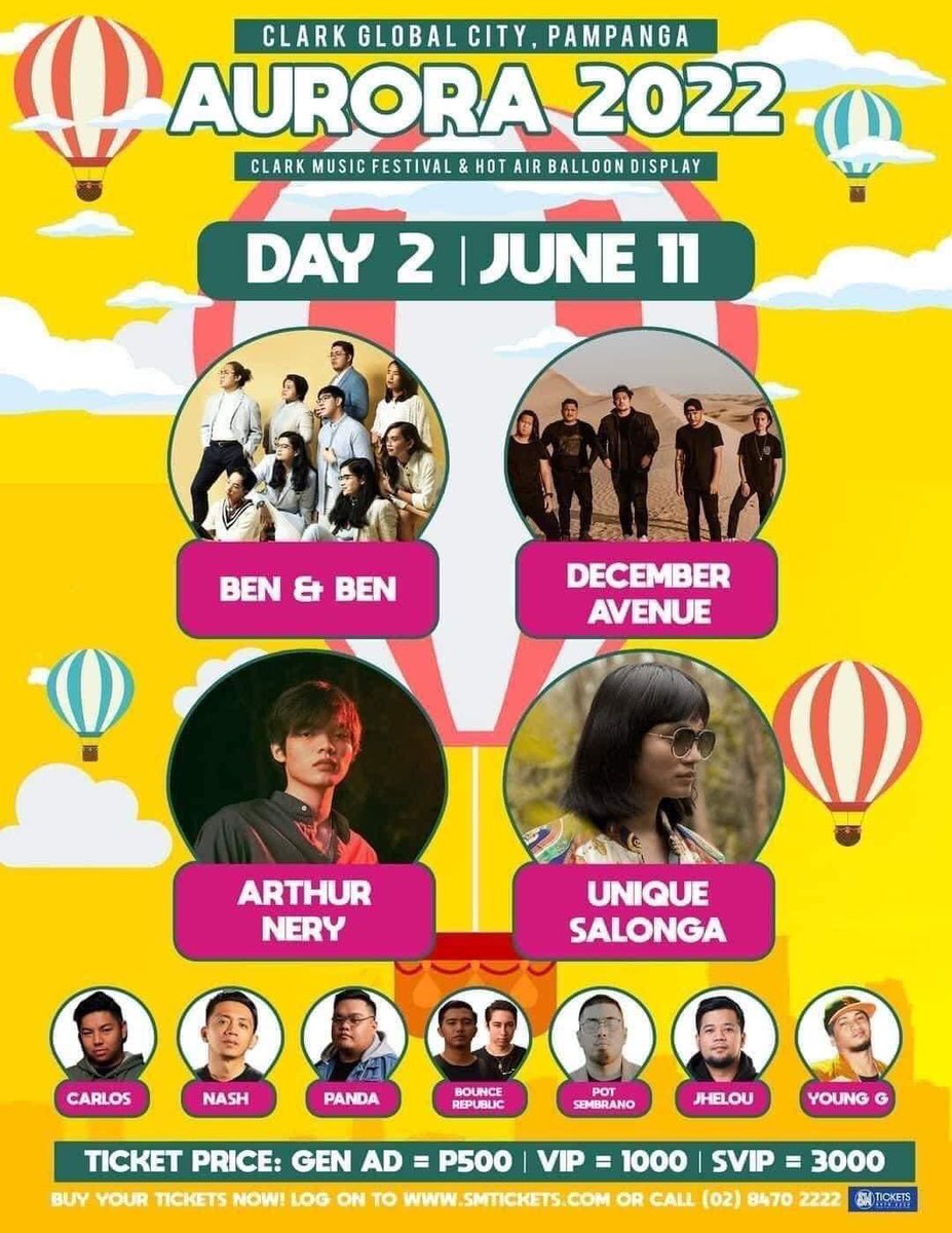 misskhaite's tweet photo. LFB Clark Aurora Fest 2022 tickets 
—  (2) VIP tickets Day 1
—  (2) VIP tickets Day 2
—  Hotel Accommodation for 2 (3days 2nights)
—  E-TICKETS
— MOP: GCASH

🏷️ clark hot air balloon music food &amp; art festival tickets 

Kindly dm/reply if interested 🙏🏻

#AuroraFest2022 #AuroraFest https://t.co/dpdHh1dACd