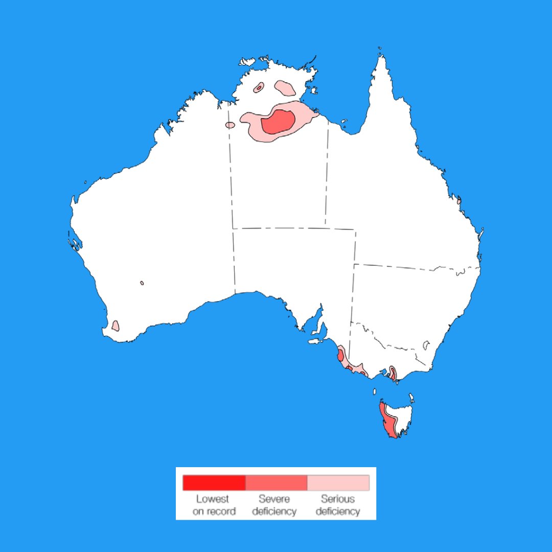 WillyWeather's tweet photo. Bradshaw, NT reached 37.8C last Sun - the 2nd highest June temp. ever recorded in Aus.
Parts of the NT - across the base of the Top End and in parts of the central Top End - are experiencing serious rainfall deficiencies (rainfall totals Dec 21 - May 22)
#nt #bom #outbackaus https://t.co/47jg6rdnZJ