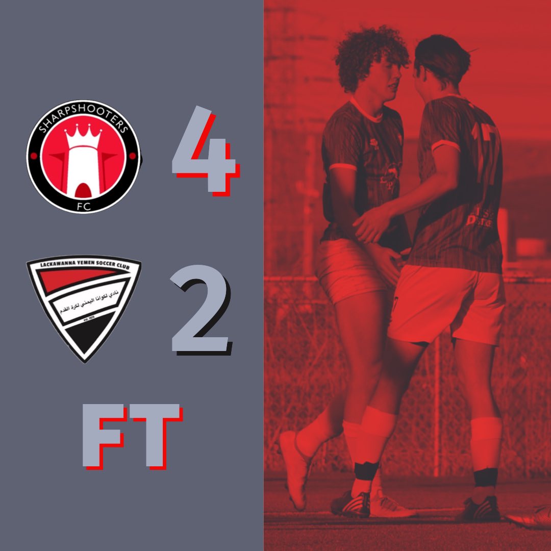 Sharpshooters FC (@_sharpshooters) on Twitter photo We improve to 4-0-1 with a 4-2 win over <a href="/LackawannaFCY/">Lackawanna FCY</a>. <a href="/maxvoyer2/">max voyer</a> with a brace and goals for <a href="/brendan_lawler/">Brendan Lawler</a> and Loncar. Assists for <a href="/dbartlo123/">Derek</a> (2), <a href="/Andy_loomis17/">Andy Loomis</a> and <a href="/Arejay_16/">RJ Grampp</a>. We improve to 4-0-1 with a 4-2 win over <a href="/LackawannaFCY/">Lackawanna FCY</a>. <a href="/maxvoyer2/">max voyer</a> with a brace and goals for <a href="/brendan_lawler/">Brendan Lawler</a> and Loncar. Assists for <a href="/dbartlo123/">Derek</a> (2), <a href="/Andy_loomis17/">Andy Loomis</a> and <a href="/Arejay_16/">RJ Grampp</a>.