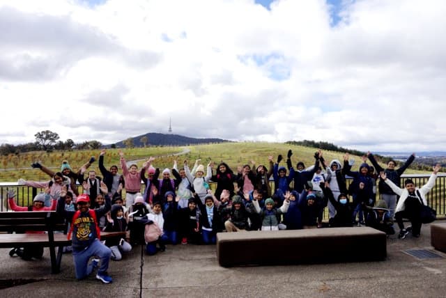 NorthbournePS's tweet photo. Our Stage 3 students left for Canberra this morning. They've arrived safely and are having a great time! https://t.co/8wVYo5FOFp