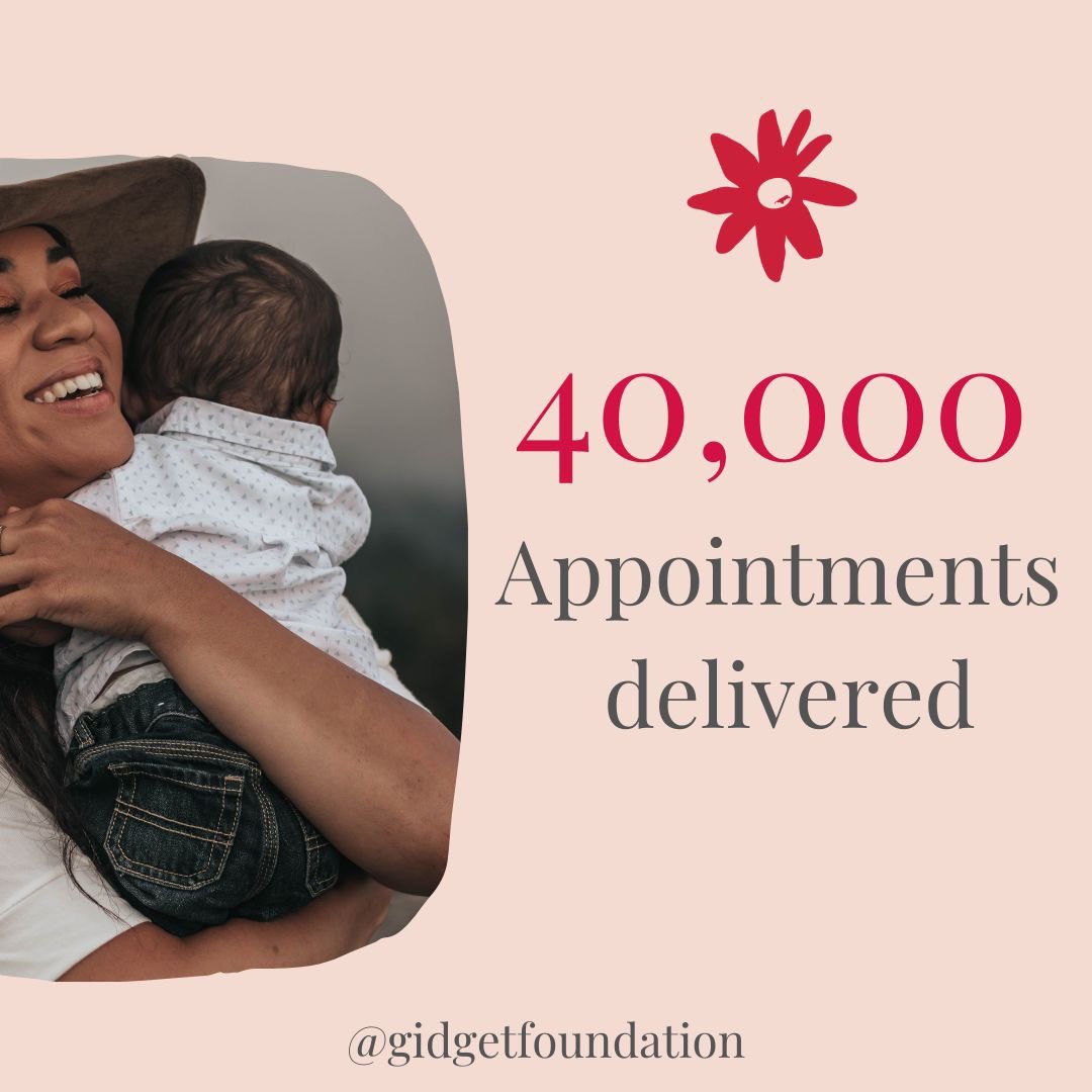 40,000! That’s the number we’ve hit this week. That is 40k appointments delivered with empathy and understanding through either our Gidget House or Start Talking programs. We are so proud of this achievement 🌸 #pnda #community