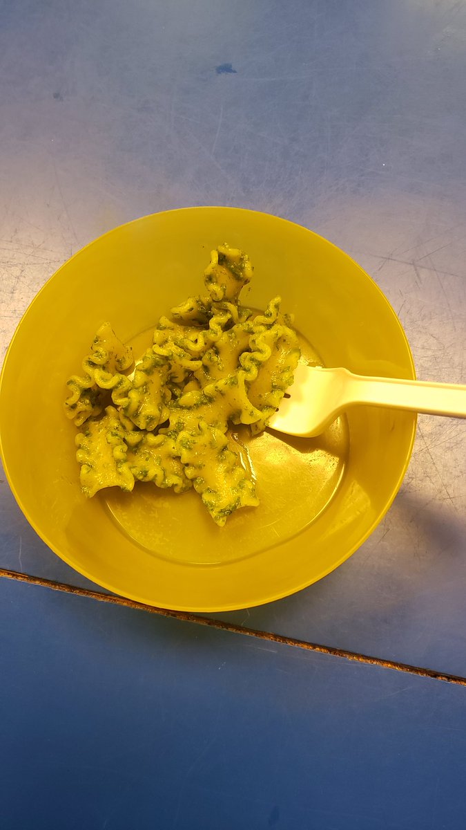 Pesto made from the basil we grew! Most kids really liked it and all were brave enough to give it a try today! <a href="/NLESDCA/">NLESD</a> <a href="/SucSeedCanada/">SucSeed</a> <a href="/littlegrnthumbs/">Little Green Thumbs</a>