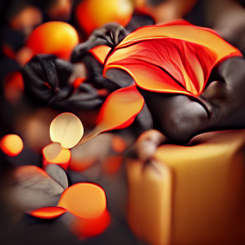 O_T_Human's tweet photo. Capture a sense of contentment with dark orange colors (#CADX) #art #artist #artwork #nft #nfts #nftcollector https://t.co/M4BnQMROoO