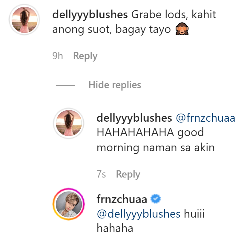 dellyyyblushes's tweet photo. CHUA ANG AGA-AGA HAHAHAHAHAHAHAHA

@frnzchuaa https://t.co/lAwaMr3lZi
