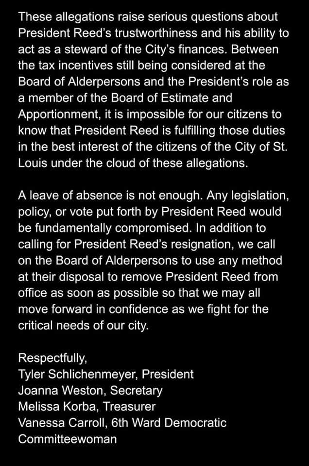 (the old) 6th Ward Dems STL tweet media