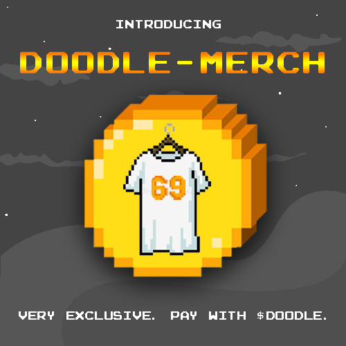 doodle_bears's tweet photo. 🚨Introducing Part 6 of our Roadmap🚨

Doodle Merch! We will be doing an EXCLUSIVE merch drop - only available to be purchased in $DOODLE 🪙

🌈GIVEAWAY TIME🌈
🎉0.2 Sol &amp; 2x Free Doodle Bears🎉

🐻Like/RT/Tag 3/Follow
🐻Join discord

⏰24hrs

#SolanaGiveaways #DoodleBears https://t.co/g7c1HFAzZ0