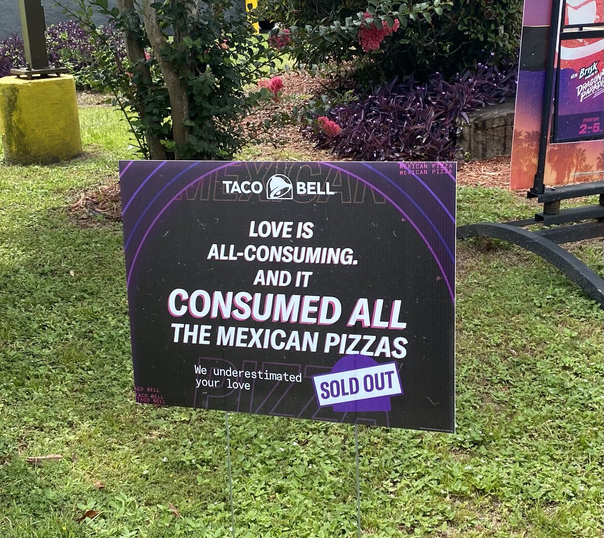 I blame you, <a href="/jonlovett/">Jon Lovett</a> #TacoBell #mexicanpizza #LovettAndLeaveSomeForSomeoneElse